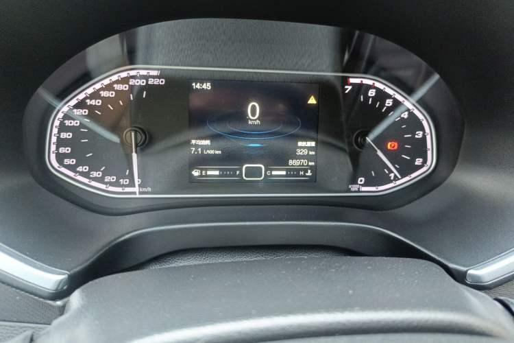 Used Chery Tiggo 5x 2017 1.5T Manual Elite Model Odometer Close Up