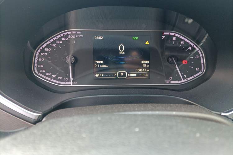 Used Chery Tiggo 5x 2017 1.5T DCT Fashion Edition Odometer Close Up