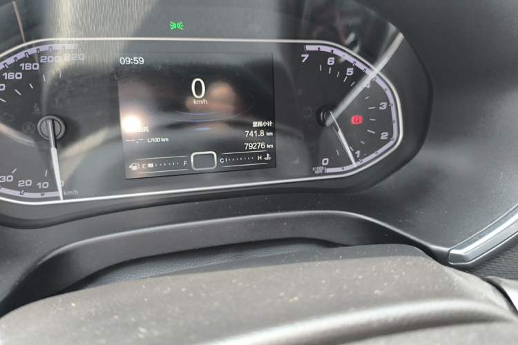 Used Chery Tiggo 5x 2017 1.5T Manual Elite Model Odometer Close Up