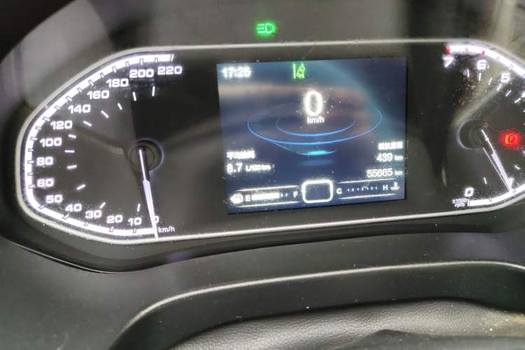 Used Chery Tiggo 5x 2017 1.5T Manual Luxury Model Odometer Close Up