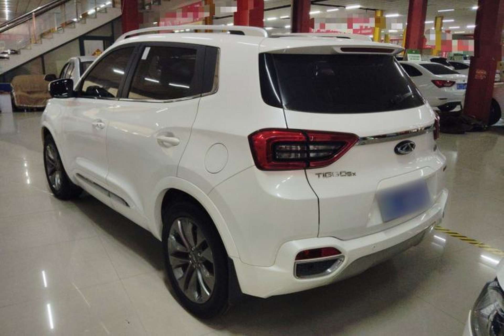 Used Chery Tiggo 5x 2017 1.5T DCT Elite Model Rear Left 45 Deg