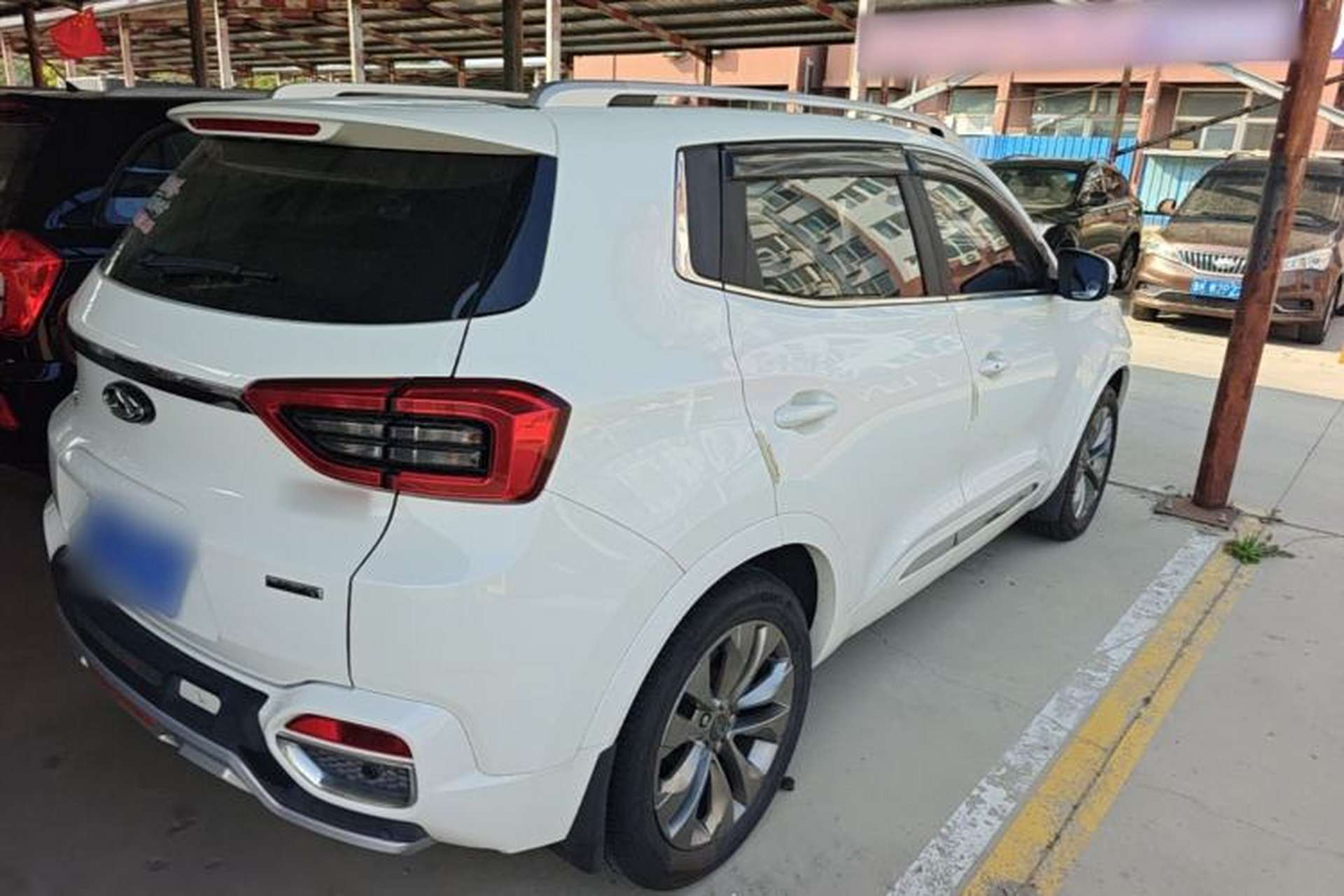 Used Chery Tiggo 5x 2017 1.5T DCT Elite Model Rear Right 45 Deg
