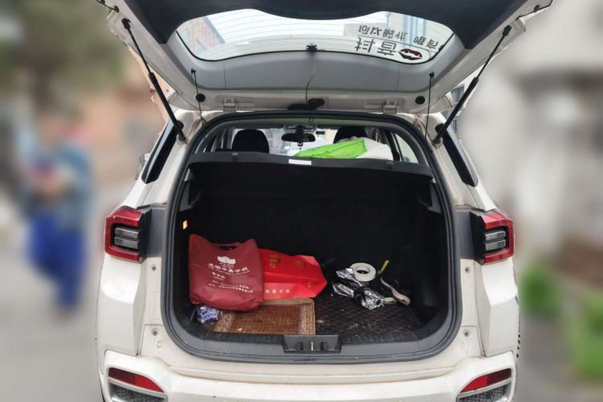 Used Chery Tiggo 5x 2017 1.5T Manual Luxury Model Trunk