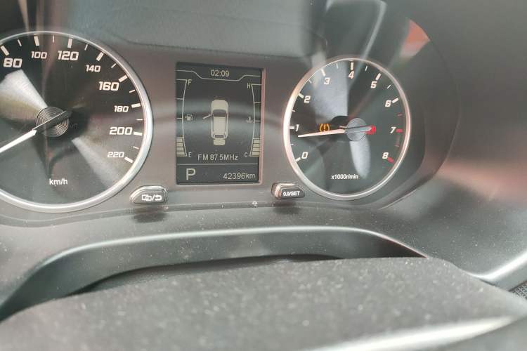 Used Chery Tiggo 5x 2019 HERO 1.5L CVT Fashion Edition Odometer Close Up