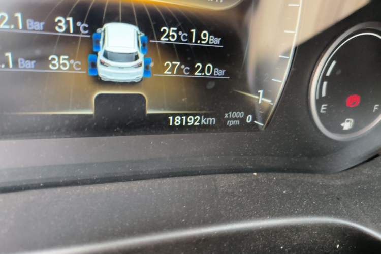 Used Chery Tiggo 5x 2019 HERO 1.5L Manual Luxury Edition Odometer Close Up