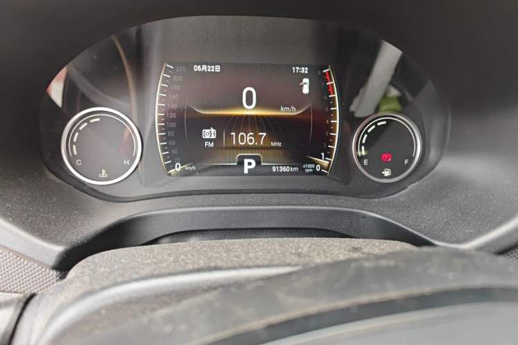 Used Chery Tiggo 5x 2019 HERO 1.5L CVT Luxury Edition Odometer Close Up