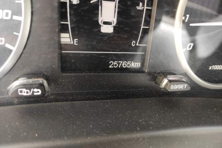 Used Chery Tiggo 5x 2019 1.5L Manual Smart Drive Version Odometer Close Up
