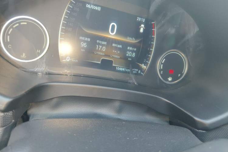Used Chery Tiggo 5x 2019 HERO 1.5L Manual Luxury Edition Odometer Close Up