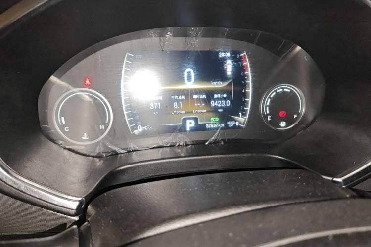 Used Chery Tiggo 5x 2019 HERO 1.5T DCT High-Energy Edition Odometer Close Up