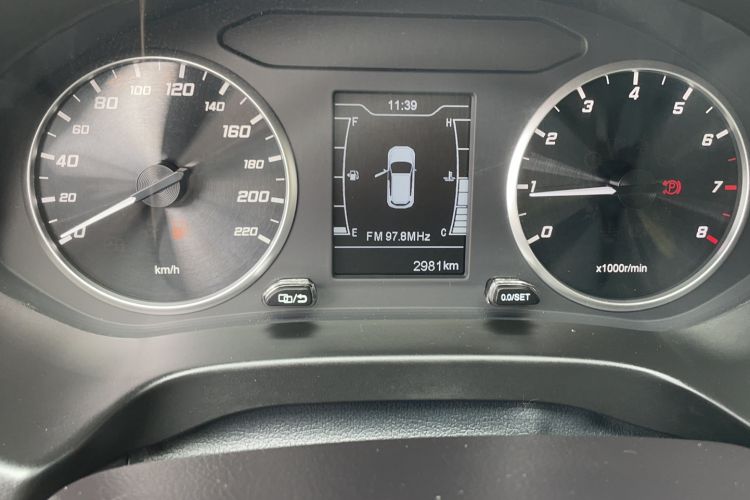 Used Chery Tiggo 5x 2019 HERO 1.5L Manual Fashion Edition Odometer Close Up