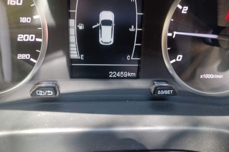 Used Chery Tiggo 5x 2019 HERO 1.5L Manual Fashion Edition Odometer Close Up
