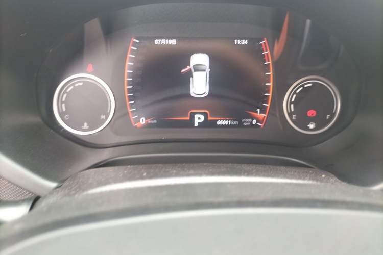 Used Chery Tiggo 5x 2019 HERO 1.5L CVT Fashion Edition Odometer Close Up