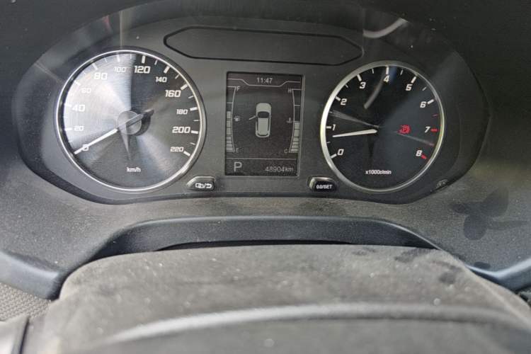Used Chery Tiggo 5x 2019 HERO 1.5L CVT Fashion Edition Odometer Close Up