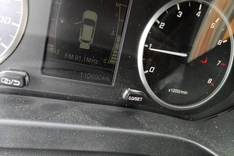Used Chery Tiggo 5x 2019 HERO 1.5L Manual Fashion Edition Odometer Close Up