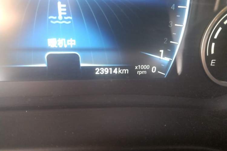 Used Chery Tiggo 5x 2019 HERO 1.5L Manual Luxury Edition Odometer Close Up