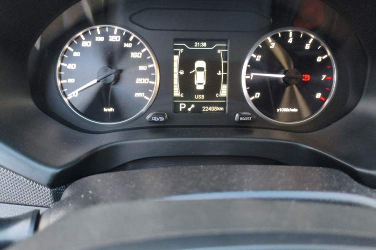 Used Chery Tiggo 5x 2019 HERO 1.5L CVT Fashion Edition Odometer Close Up