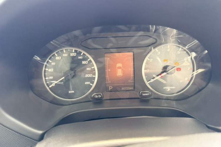Used Chery Tiggo 5x 2019 1.5L CVT Smart Drive Edition Odometer Close Up