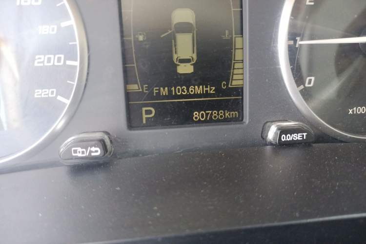 Used Chery Tiggo 5x 2020 1.5L CVT Fashion Edition Odometer Close Up