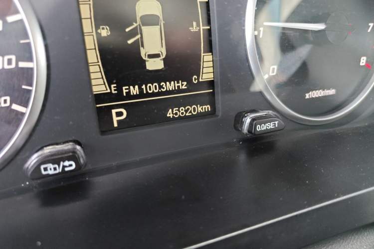 Used Chery Tiggo 5x 2020 1.5L CVT Luxury Edition Odometer Close Up