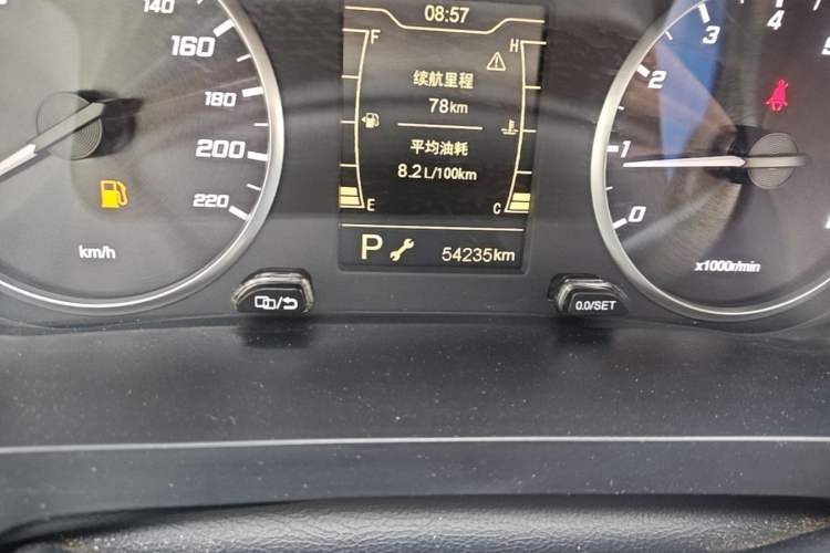 Used Chery Tiggo 5x 2020 1.5L CVT Fashion Edition Odometer Close Up