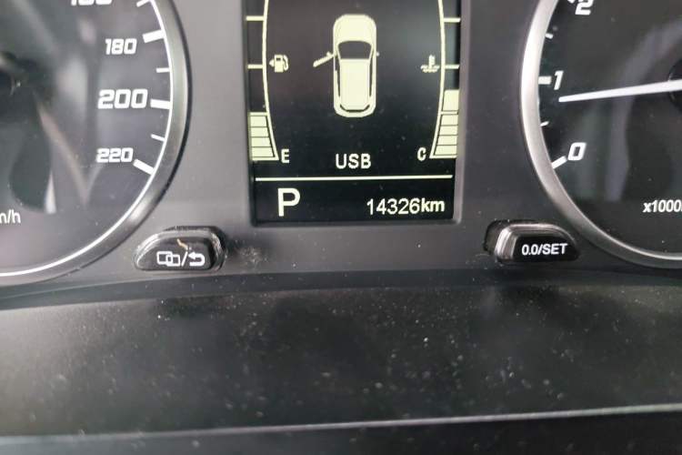 Used Chery Tiggo 5x 2020 1.5L CVT Fashion Edition Odometer Close Up