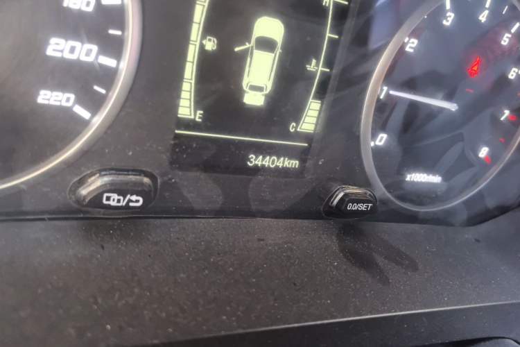 Used Chery Tiggo 5x 2020 1.5L Manual Fashion Edition Odometer Close Up