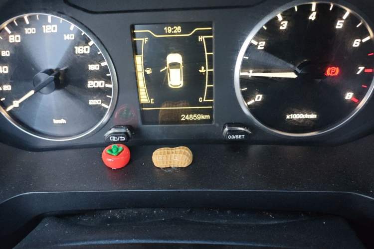 Used Chery Tiggo 5x 2020 1.5L Manual Fashion Edition Odometer Close Up