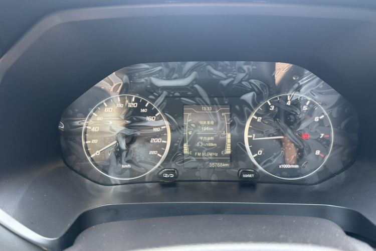 Used Chery Tiggo 5x 2020 1.5L Manual Urban Edition Odometer Close Up