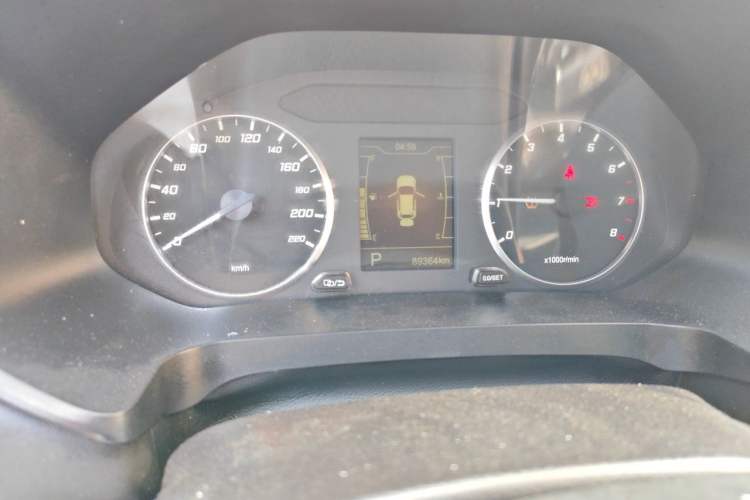 Used Chery Tiggo 5x 2020 1.5L CVT New Dynamic Edition Odometer Close Up