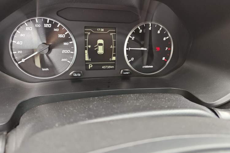 Used Chery Tiggo 5x 2020 1.5L CVT Fashion Edition Odometer Close Up