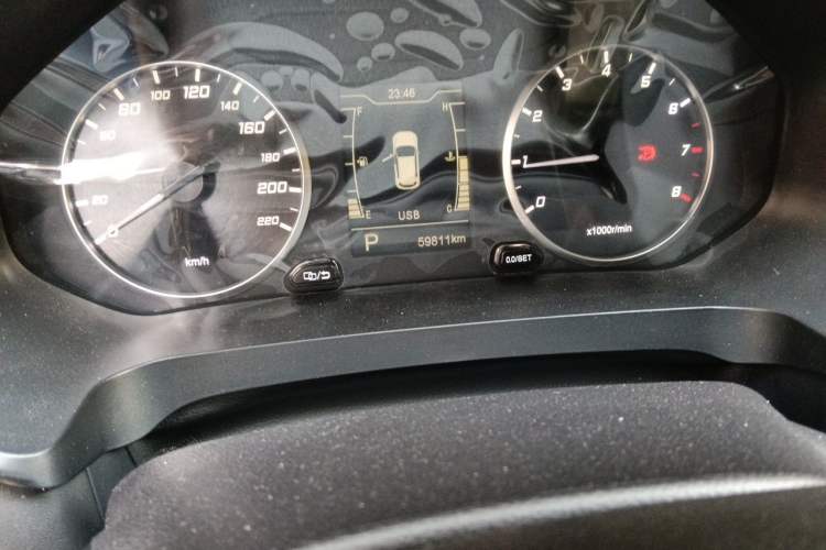 Used Chery Tiggo 5x 2020 1.5L CVT New Dynamic Edition Odometer Close Up