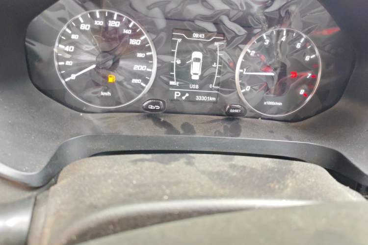 Used Chery Tiggo 5x 2020 1.5L CVT Fashion Edition Odometer Close Up