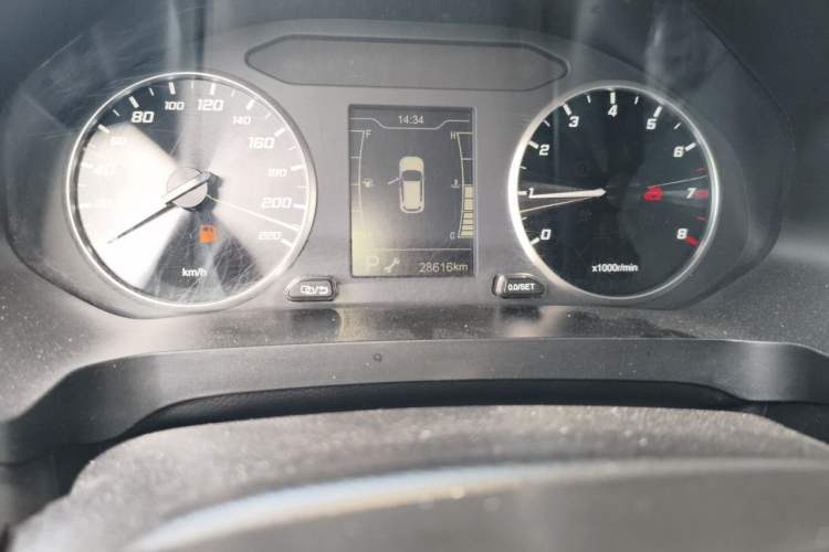 Used Chery Tiggo 5x 2020 1.5L CVT Fashion Edition Odometer Close Up