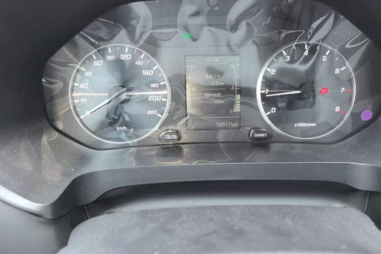 Used Chery Tiggo 5x 2020 1.5L Manual Fashion Edition Odometer Close Up