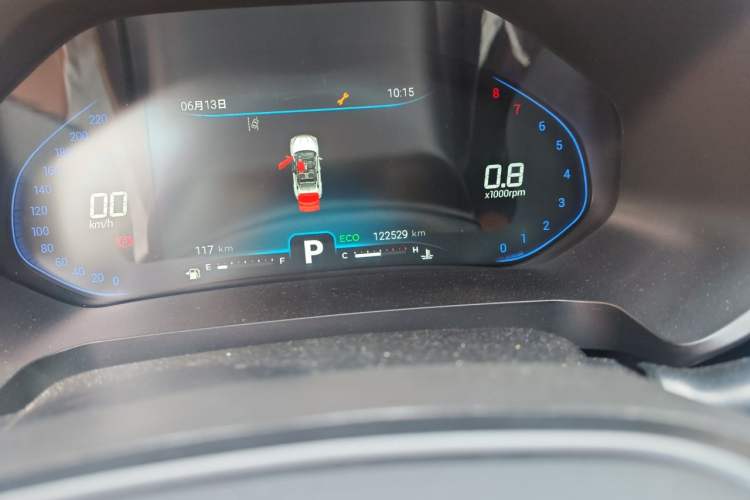 Used Chery Tiggo 5x 2020 High-Energy Edition 1.5T CVT High-Energy No.1 Odometer Close Up