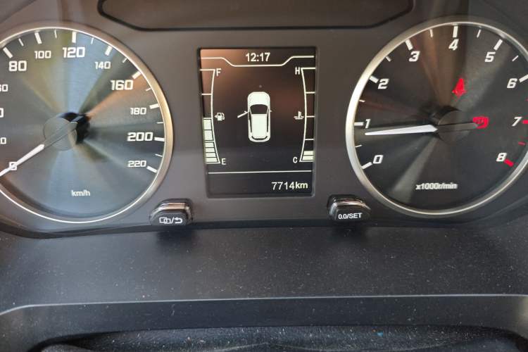 Used Chery Tiggo 5x 2021 Superhero Edition 1.5L Manual Luxury Model Odometer Close Up