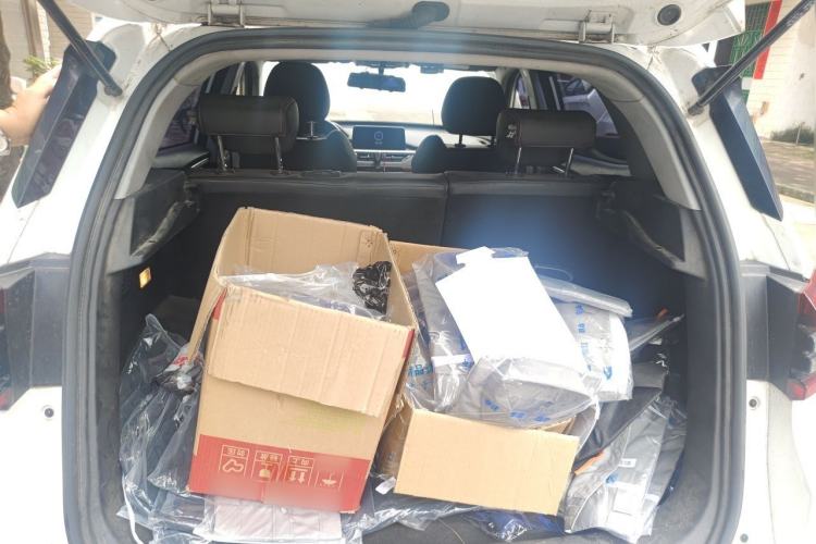 Used Chery Tiggo 5x 2021 Superhero Edition 1.5L Manual Luxury Model Trunk