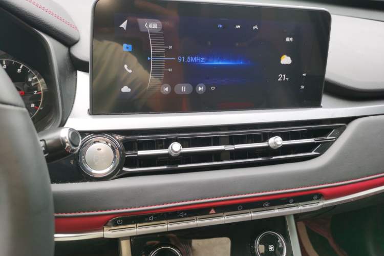Used Chery Tiggo 5x 2022 Superhero Edition 1.5L CVT Luxury Model Audio And AC Panel