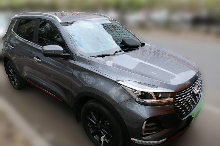 Used Chery Tiggo 5x 2022 PLUS Kung Fu Panda Collaboration Edition 1.5T CVT Premium Model Front Right 45 Deg