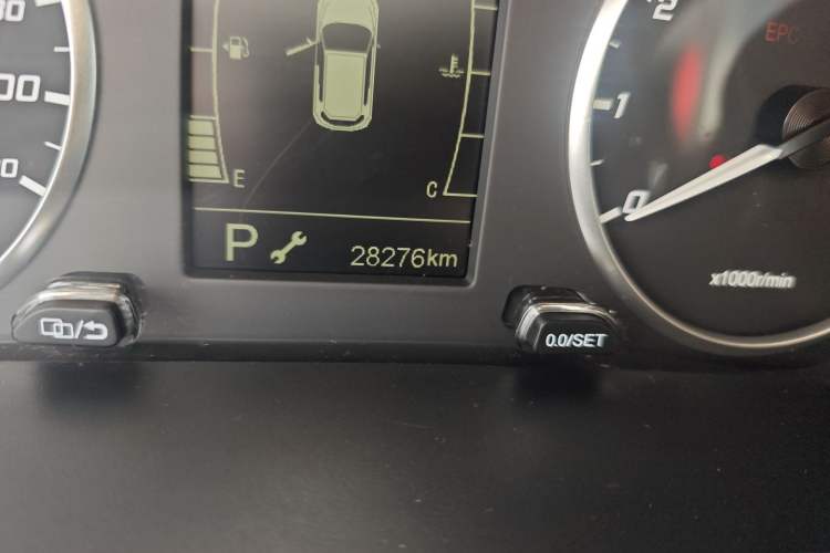 Used Chery Tiggo 5x 2022 Superhero Edition 1.5L CVT Fashion Model Odometer Close Up