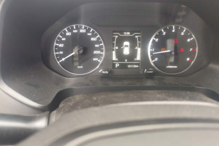Used Chery Tiggo 5x 2022 Superhero Edition 1.5L CVT Luxury Model Odometer Close Up