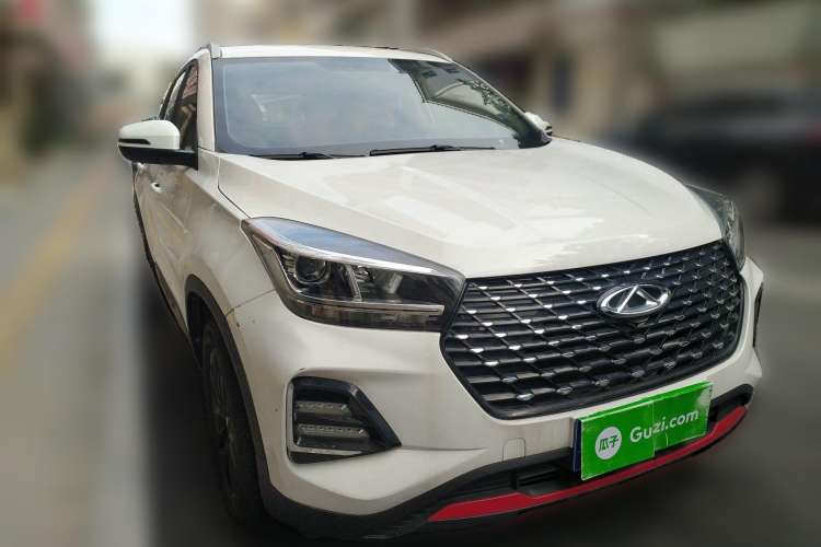 Used Chery Tiggo 5x 2022 PLUS Kung Fu Panda Collaboration Edition 1.5T CVT Premium Model Front Right 45 Deg