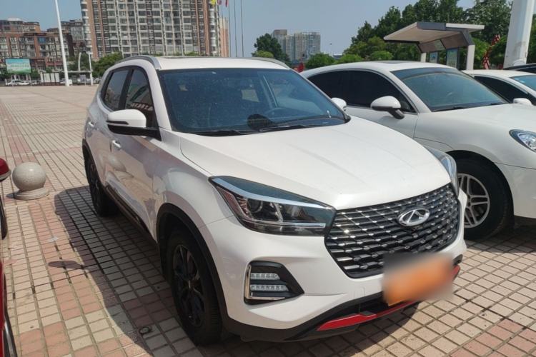 Used Chery Tiggo 5x 2022 PLUS Kung Fu Panda Collaboration Edition 1.5T CVT Premium Model Front Right 45 Deg