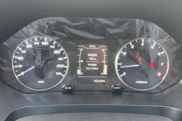 Used Chery Tiggo 5x 2022 Superhero Edition 1.5L Manual Fashion Model Odometer Close Up