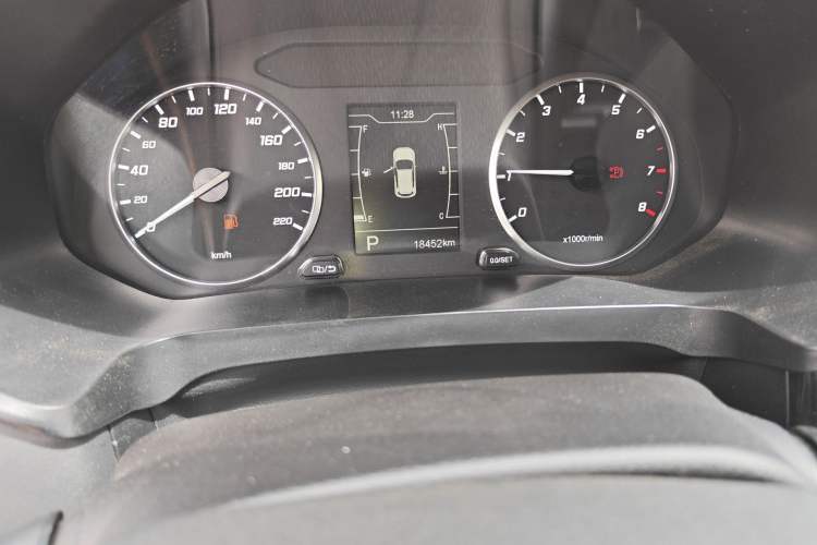 Used Chery Tiggo 5x 2022 Superhero Edition 1.5L CVT Fashion Model Odometer Close Up