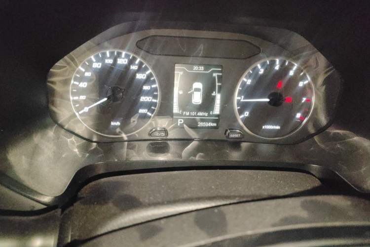 Used Chery Tiggo 5x 2022 Superhero Edition 1.5L CVT Fashion Model Odometer Close Up