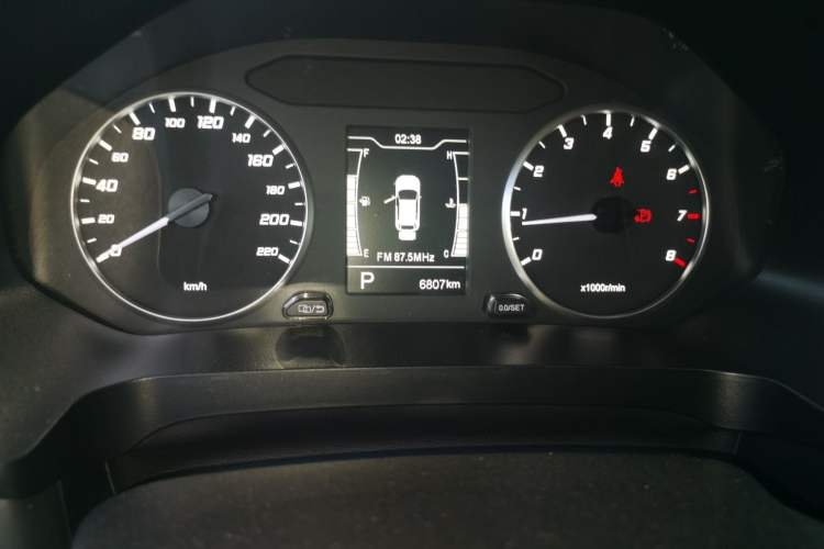 Used Chery Tiggo 5x 2022 Superhero Edition 1.5L CVT Fashion Model Odometer Close Up