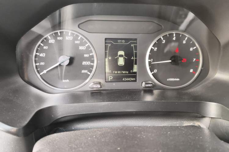 Used Chery Tiggo 5x 2022 Superhero Edition 1.5L CVT Fashion Model Odometer Close Up