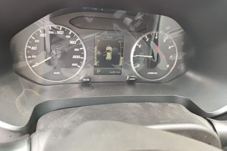 Used Chery Tiggo 5x 2022 Superhero Edition 1.5L CVT Fashion Model Odometer Close Up