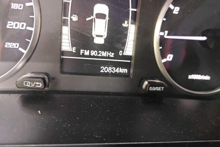 Used Chery Tiggo 5x 2022 Superhero Edition 1.5L Manual Fashion Model Odometer Close Up